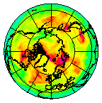 Ozone Field of 10 June 2003