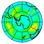 Ozone Field of 10 June 2003