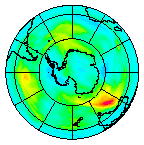 Ozone Field of 11 June 2003