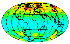 Ozone Field of 12 June 2003