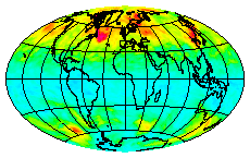 Ozone Field of 14 June 2003