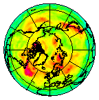 Ozone Field of 14 June 2003