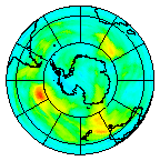 Ozone Field of 14 June 2003
