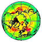 Ozone Field of 18 June 2003