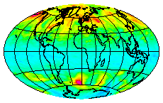 Ozone Field of 20 June 2003