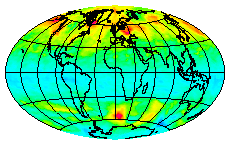 Ozone Field of 21 June 2003