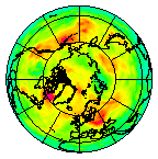 Ozone Field of 21 June 2003