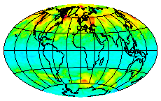 Ozone Field of 22 June 2003