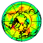 Ozone Field of 22 June 2003