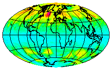 Ozone Field of 25 June 2003