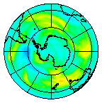Ozone Field of 30 June 2003