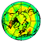 Ozone Field of 02 July 2003