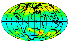 Ozone Field of 03 July 2003