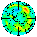 Ozone Field of 03 July 2003