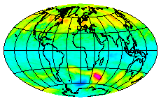 Ozone Field of 04 July 2003