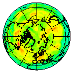 Ozone Field of 04 July 2003