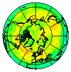 Ozone Field of 05 July 2003