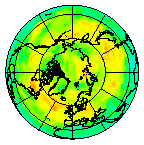 Ozone Field of 06 July 2003