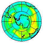 Ozone Field of 06 July 2003