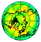 Ozone Field of 07 July 2003