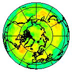 Ozone Field of 08 July 2003