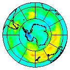 Ozone Field of 08 July 2003