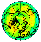 Ozone Field of 09 July 2003