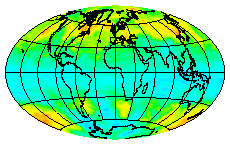 Ozone Field of 10 July 2003