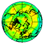 Ozone Field of 10 July 2003