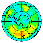 Ozone Field of 10 July 2003