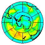 Ozone Field of 11 July 2003