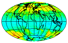 Ozone Field of 12 July 2003