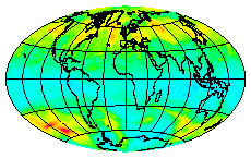 Ozone Field of 13 July 2003