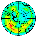 Ozone Field of 13 July 2003