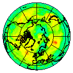 Ozone Field of 15 July 2003