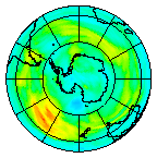 Ozone Field of 15 July 2003