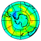 Ozone Field of 17 July 2003