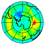 Ozone Field of 18 July 2003