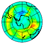 Ozone Field of 19 July 2003