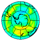 Ozone Field of 20 July 2003