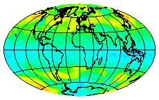 Ozone Field of 21 July 2003