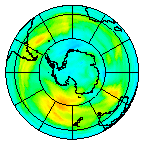 Ozone Field of 21 July 2003
