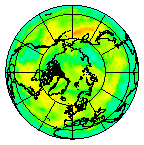 Ozone Field of 22 July 2003