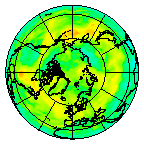 Ozone Field of 23 July 2003