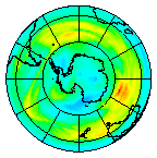 Ozone Field of 26 July 2003