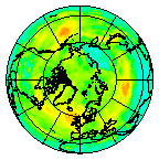 Ozone Field of 27 July 2003