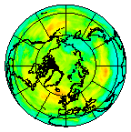 Ozone Field of 28 July 2003