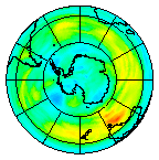 Ozone Field of 28 July 2003