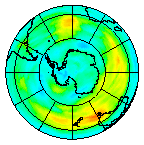 Ozone Field of 29 July 2003