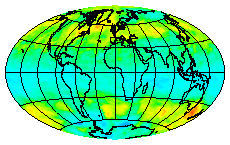Ozone Field of 30 July 2003